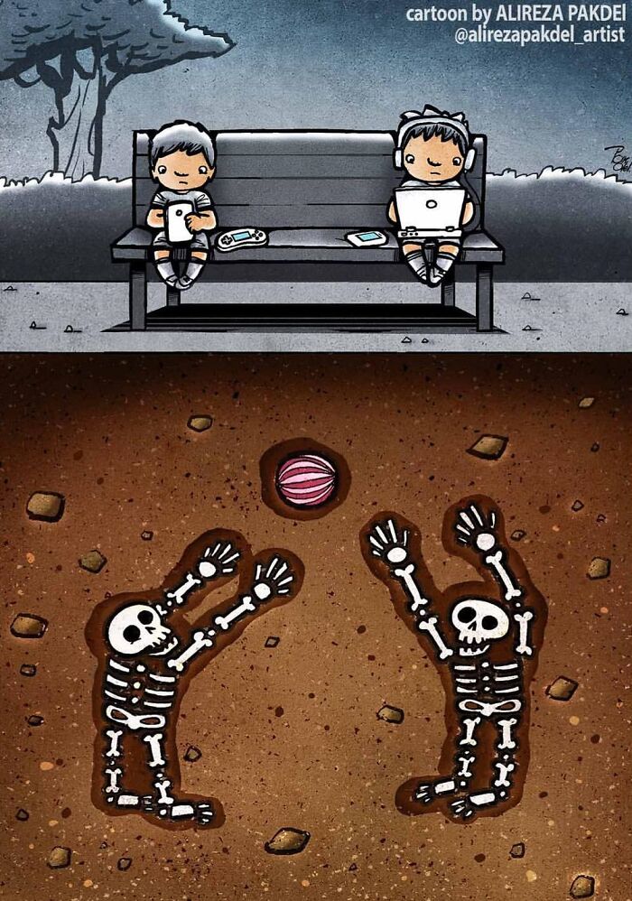 41 Illustrations That Question Modern Society By An Iranian Artist