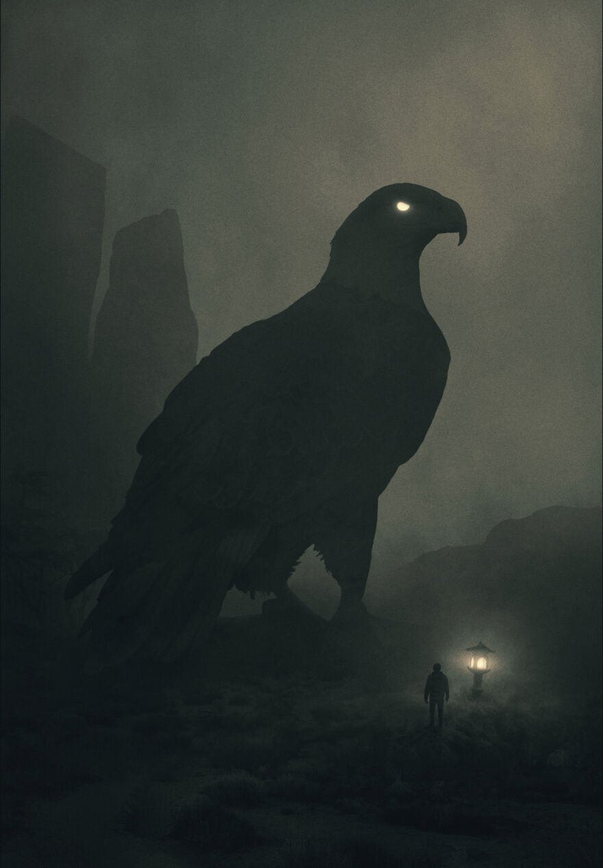 A Series Of Artworks Visualizing My Mental Journey Through Dark Times