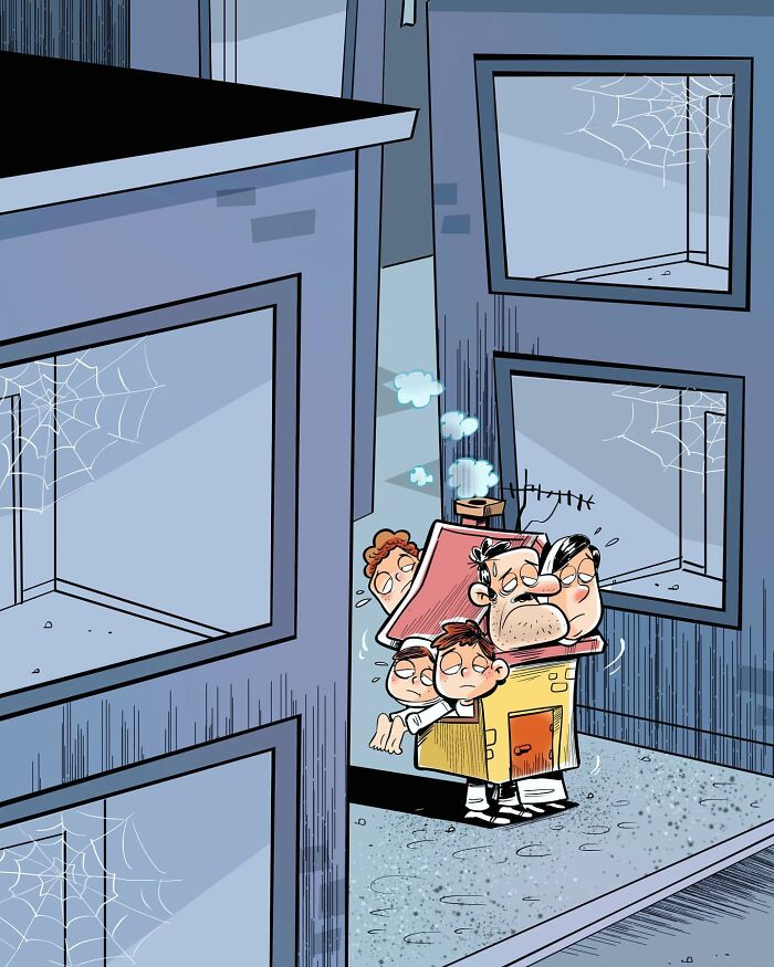 41 Illustrations That Question Modern Society By An Iranian Artist