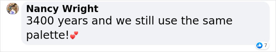 This 3,400-Year-Old Painting Palette With Remnants Of Pigments From Ancient Egypt Has Fascinated The Internet This 3,400-Year-Old Painting Palette With Remnants Of Pigments From Ancient Egypt Has Fascinated The Internet