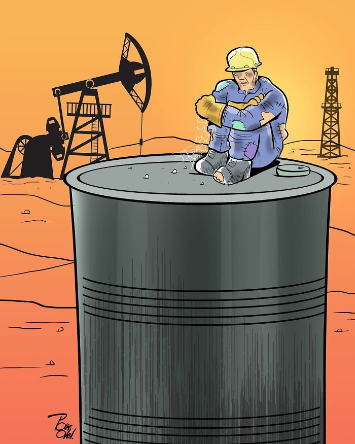 41 Illustrations That Question Modern Society By An Iranian Artist