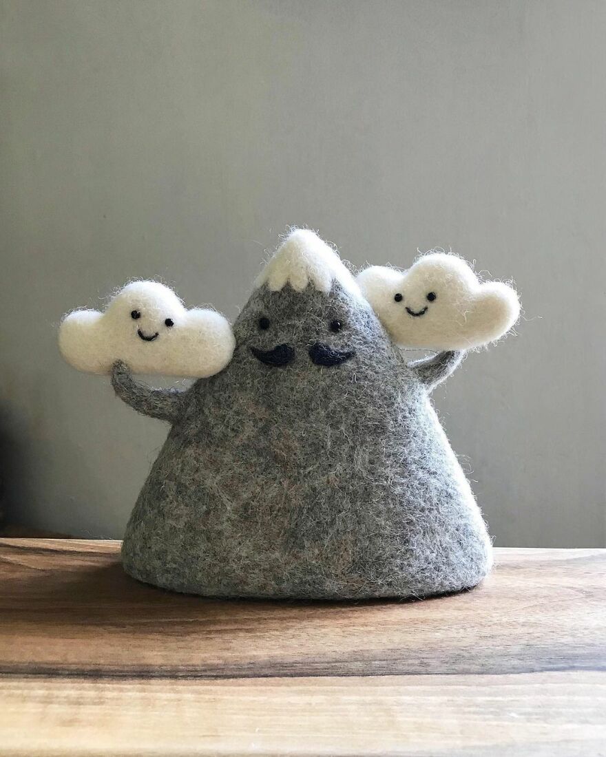 This Ukrainian Artist Creates Wool Sculptures So Adorable That You Will Fall In Love