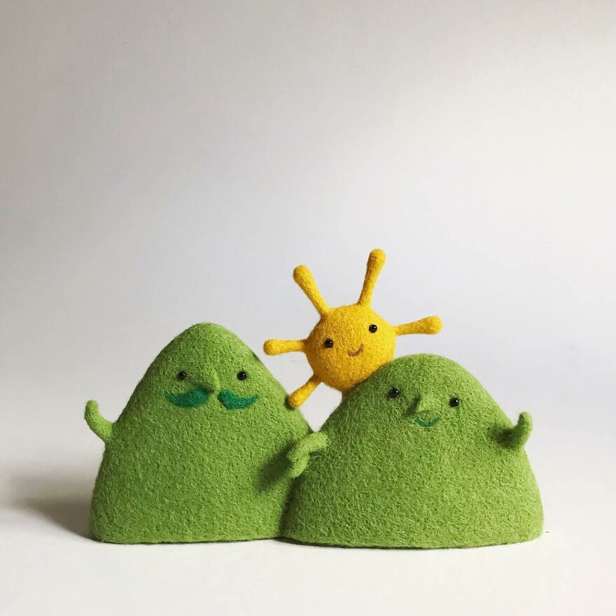 This Ukrainian Artist Creates Wool Sculptures So Adorable That You Will Fall In Love