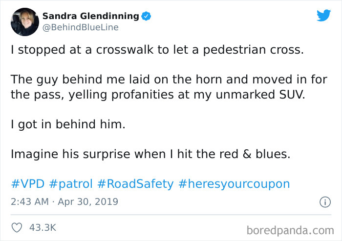 Guy Is A Jerk To A Police Officer In An Unmarked Car