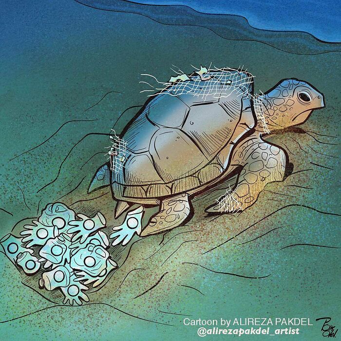 41 Illustrations That Question Modern Society By An Iranian Artist