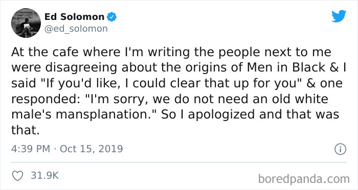 Old White Men In Black