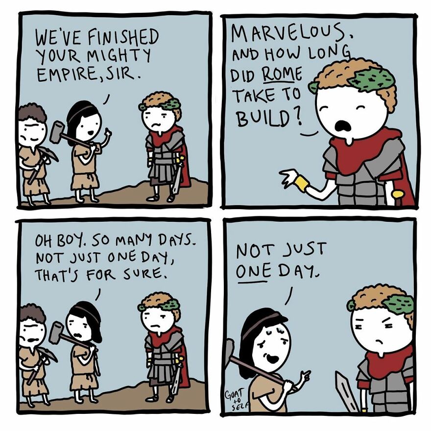 The Artist Makes Crazy Comics That Will Make You Laugh And Think A Lot