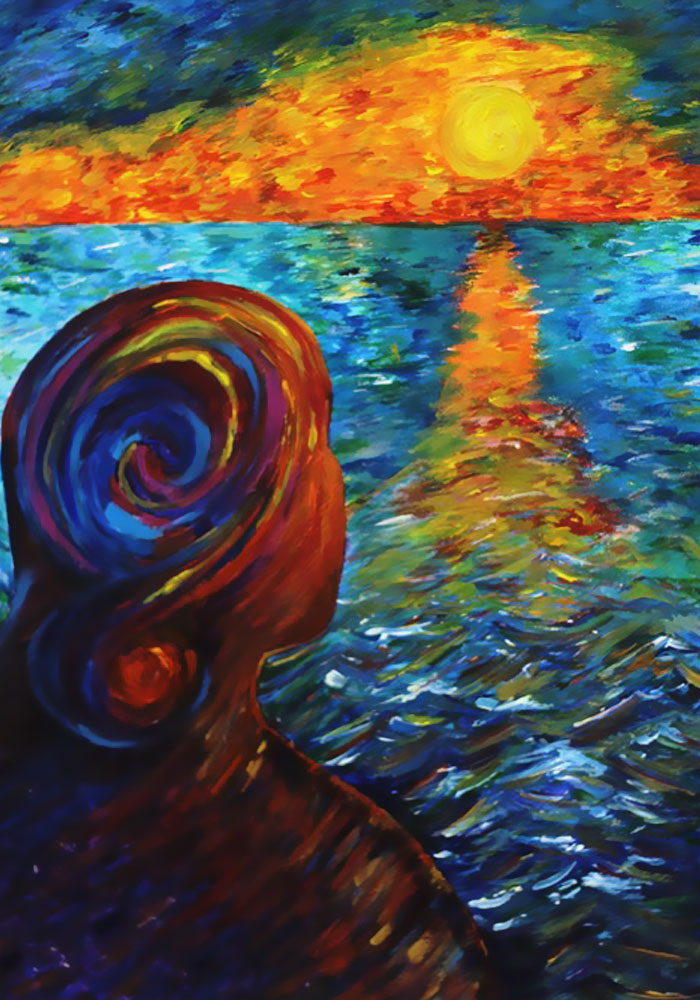 A Piece I Did Several Years Ago For My Arts Exam, It Was Heavily Inspired By Vincent Van Gogh