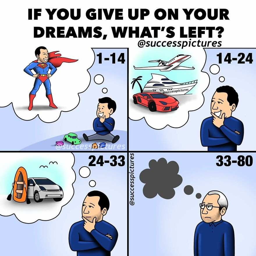This Instagram Account Makes Motivational Comics With A Deep Meaning