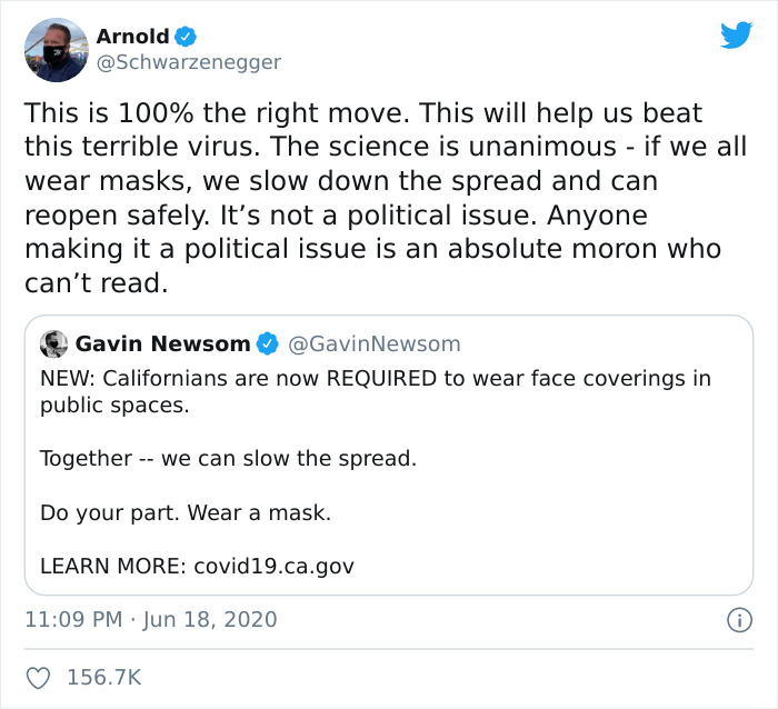 Arnold Schwarzenegger Receives His Covid-19 Vaccine, Does Not Miss The Opportunity To School Anti-Vaxxers