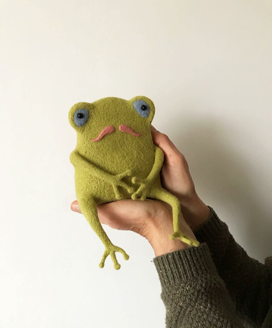 This Ukrainian Artist Creates Wool Sculptures So Adorable That You Will Fall In Love