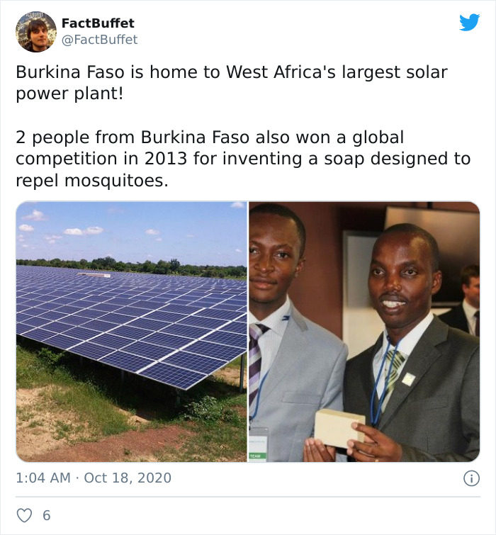 I Tweeted A Fact About Every Country In The World (25 Pics)