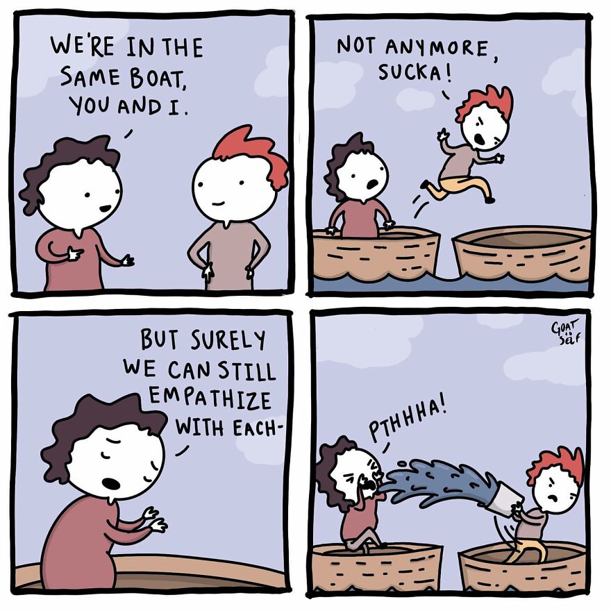 The Artist Makes Crazy Comics That Will Make You Laugh And Think A Lot