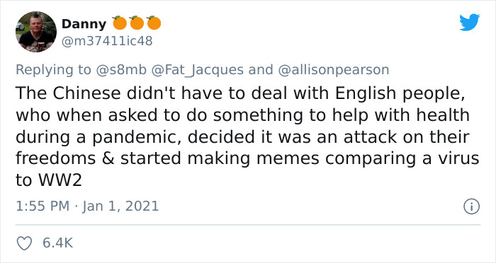 This “Takedown” Of Allison Pearson’s Question About Wuhan Is Going Viral