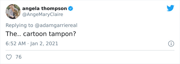 Man Probably Thinks He's Protecting Society's Purity By Commenting On A Tampon Image, Makes A "Fool" Of Himself