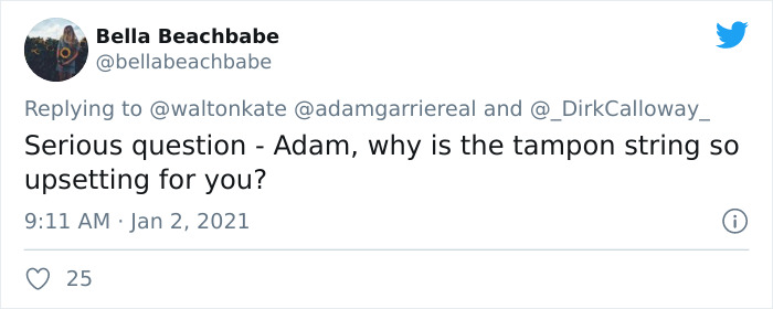 Man Probably Thinks He's Protecting Society's Purity By Commenting On A Tampon Image, Makes A "Fool" Of Himself Man Probably Thinks He's Protecting Society's Purity By Commenting On A Tampon Image, Makes A "Fool" Of Himself