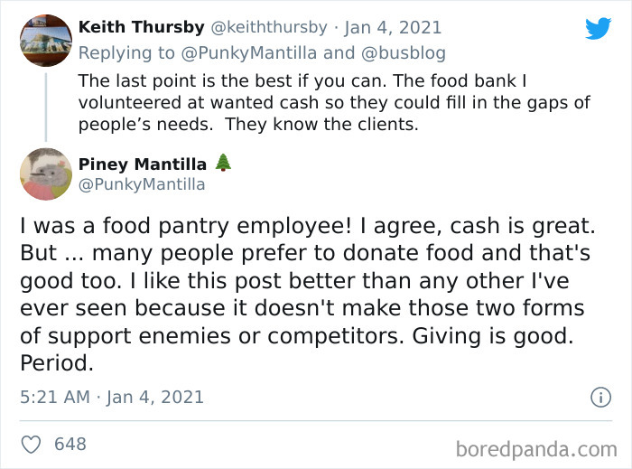 Woman Shares A List Of Acceptable Donation To Food Banks Which Gets Appreciated By 108K People On Twitter Woman Shares A List Of Acceptable Donation To Food Banks Which Gets Appreciated By 108K People On Twitter