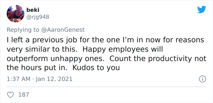 Boss Shares Why He Denied A Female Employee's Request To Move Her To 80% Time