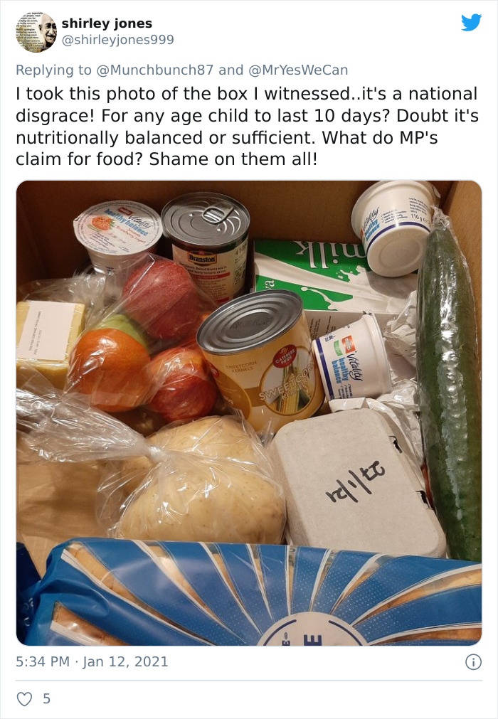 Mom Calls Out The Government After Comparing What She Could Buy For £30 Vs. What The Government Bought For £30 Mom Calls Out The Government After Comparing What She Could Buy For £30 Vs. What The Government Bought For £30