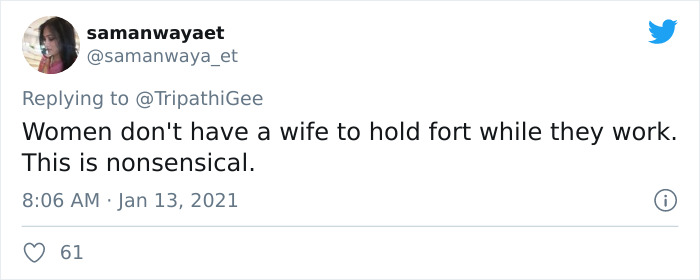 Boss Complains About Female Employee Not Being Available To Work 24/7 Like Her Male Colleagues, Receives A Reality Check Boss Complains About Female Employee Not Being Available To Work 24/7 Like Her Male Colleagues, Receives A Reality Check