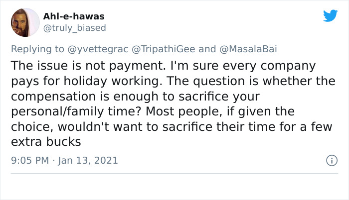 Boss Complains About Female Employee Not Being Available To Work 24/7 Like Her Male Colleagues, Receives A Reality Check