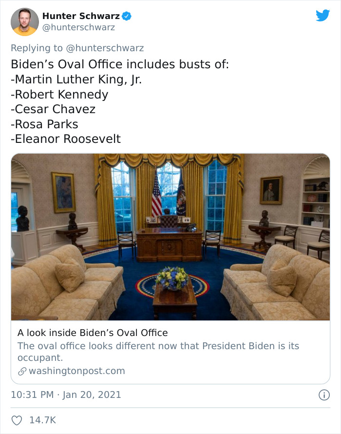 18 Pictures That Show The Differences Between Biden's And Trump's Oval Office 18 Pictures That Show The Differences Between Biden's And Trump's Oval Office
