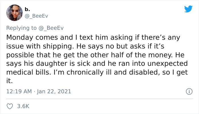 Scammer 'Sells' This Disabled Woman A PS5 For $450 And Never Sends It, So She Decides To Mess Up His Life Scammer 'Sells' This Disabled Woman A PS5 For $450 And Never Sends It, So She Decides To Mess Up His Life