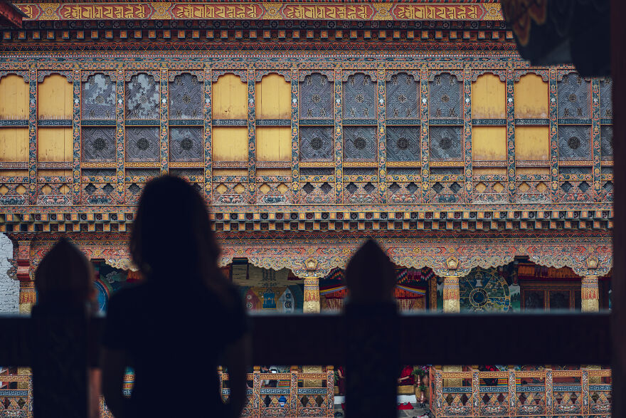 Bhutan's Fortified Architectural "Dzong" Have A Unique Architectural Beauty.