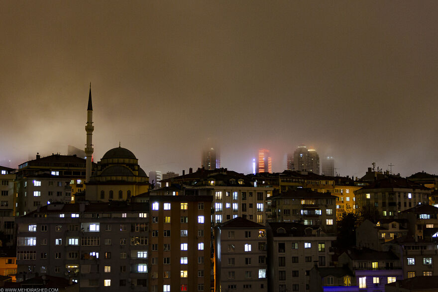 Have I Talked About Fogs During The Night? It's Just Amazing With All The Lights And Color And Fogs Mixing Up Together!