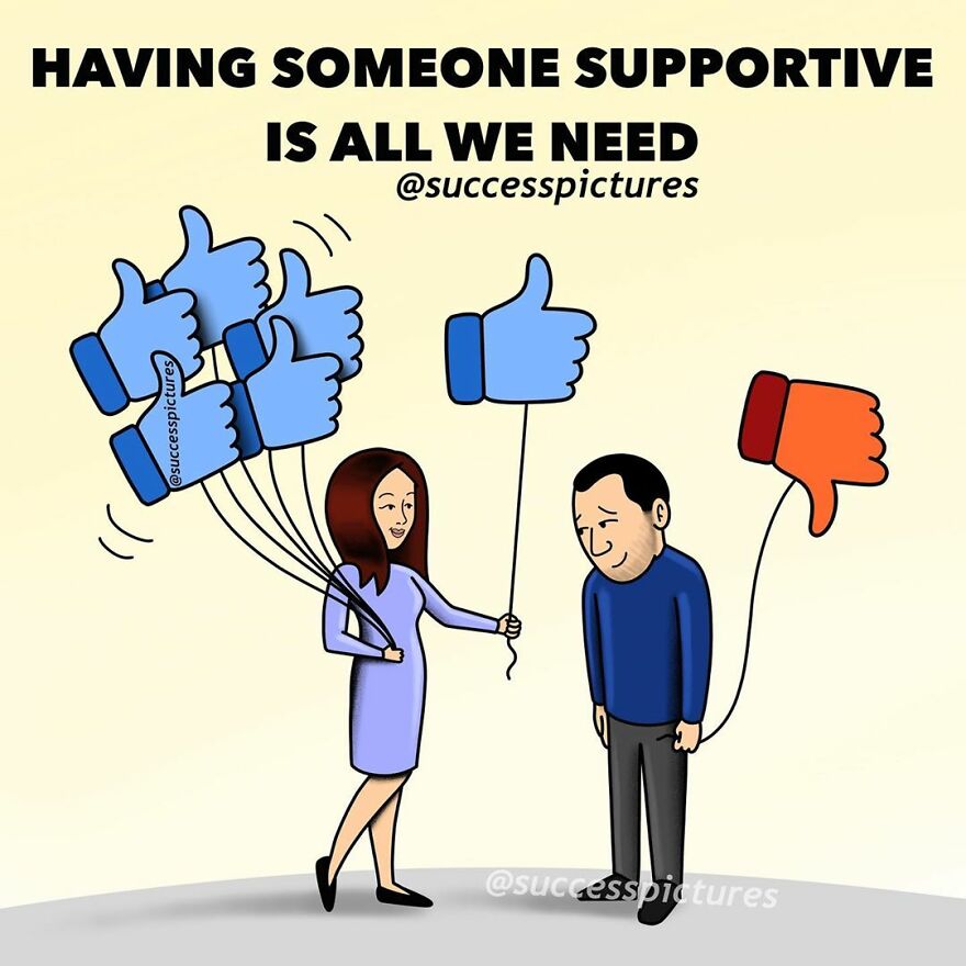 This Instagram Account Makes Motivational Comics With A Deep Meaning