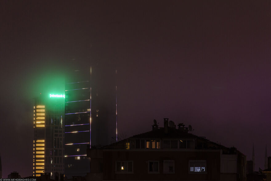 Or Covering The Top Of A Tower, Like It's Going All The Way Up To Space!