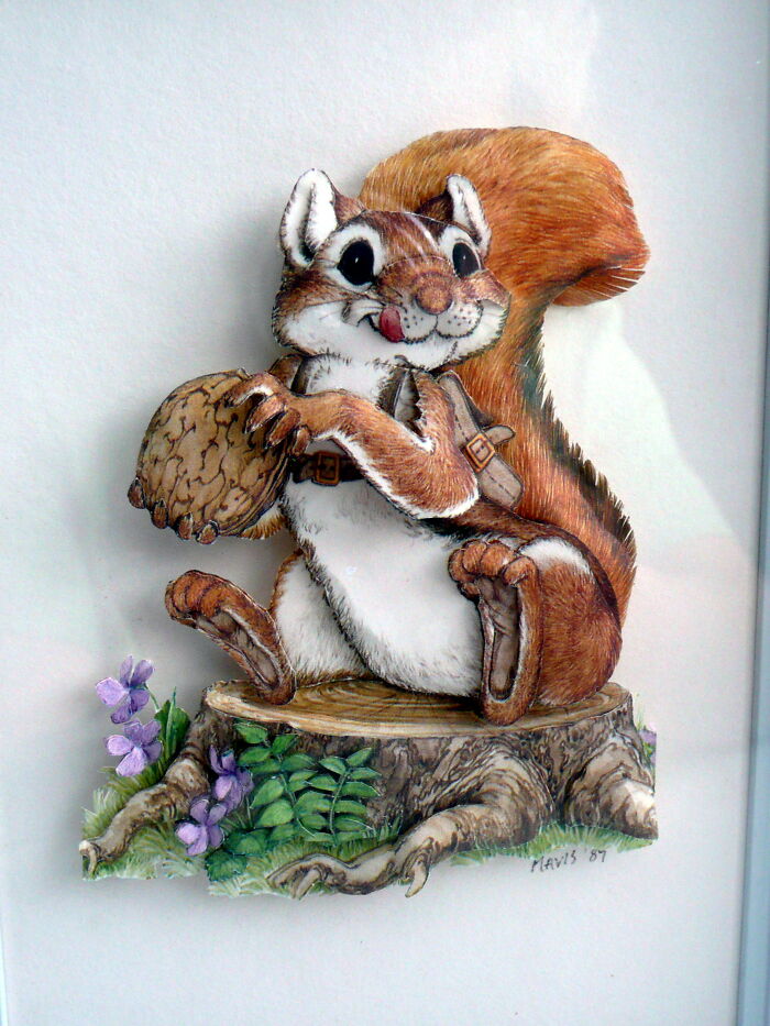 My Paper Tole (3 Dimension) Picture Creation