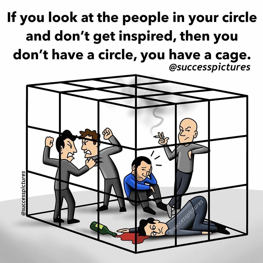 This Instagram Account Makes Motivational Comics With A Deep Meaning