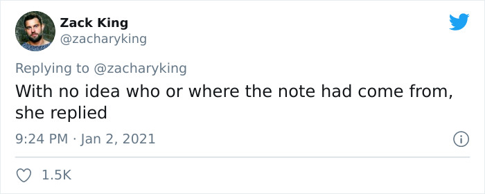 Cat Brings Its Parents A Note From The Neighbors He Visits, They Become Pen Pals With The Cat As Their Postman