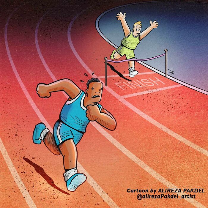 41 Illustrations That Question Modern Society By An Iranian Artist