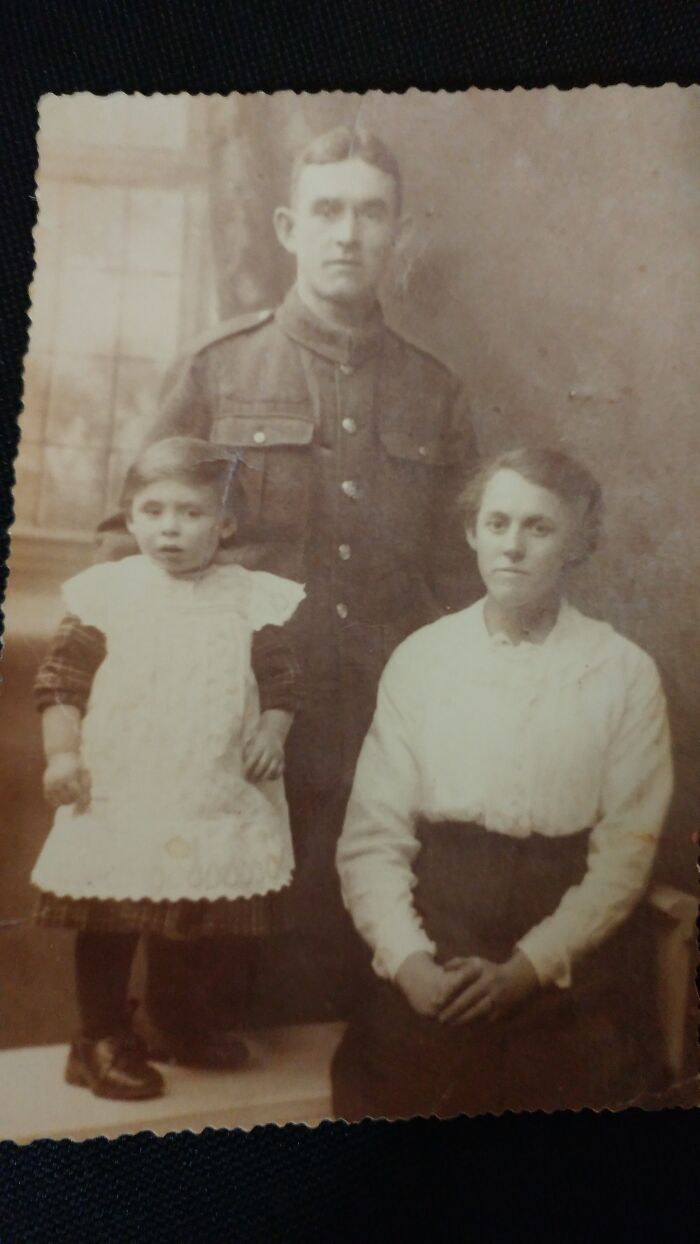 My Grandparents With My Dad Age 2