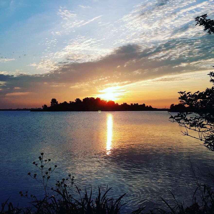 Sunrise Over The Lake...