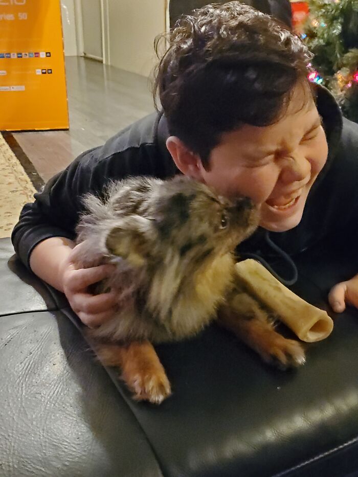 My Son And His Dog Pocket Taco