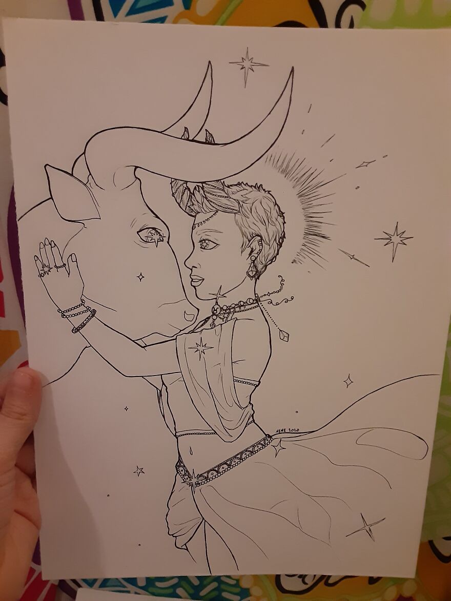 I Created 12 Illustrations Inspired By The Zodiac