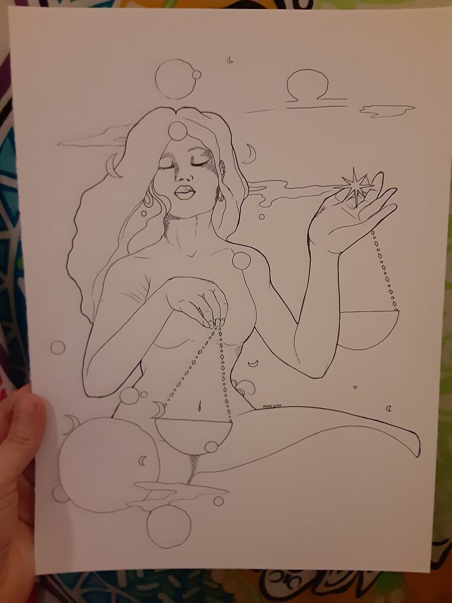 I Created 12 Illustrations Inspired By The Zodiac