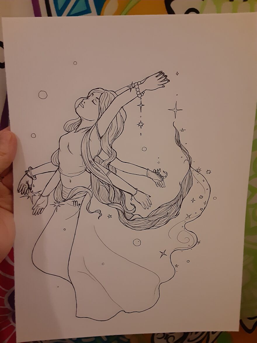 I Created 12 Illustrations Inspired By The Zodiac