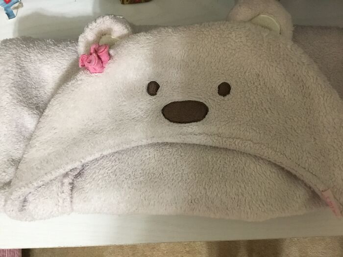 It’s A Bear Blanket That I’ve Had Since I Was A Baby. Couldn’t Find A Stuffed Toy