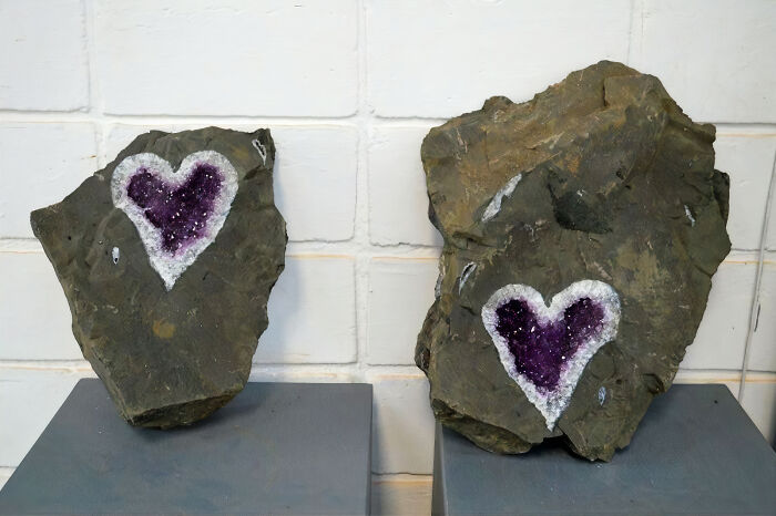 Once-In-A-Lifetime Find: Miners In Uruguay Get Surprised With A Beautiful Heart-Shaped Amethyst Geode