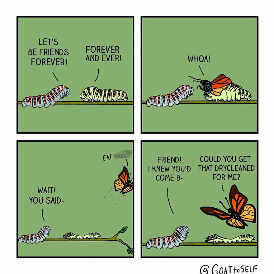 The Artist Makes Crazy Comics That Will Make You Laugh And Think A Lot