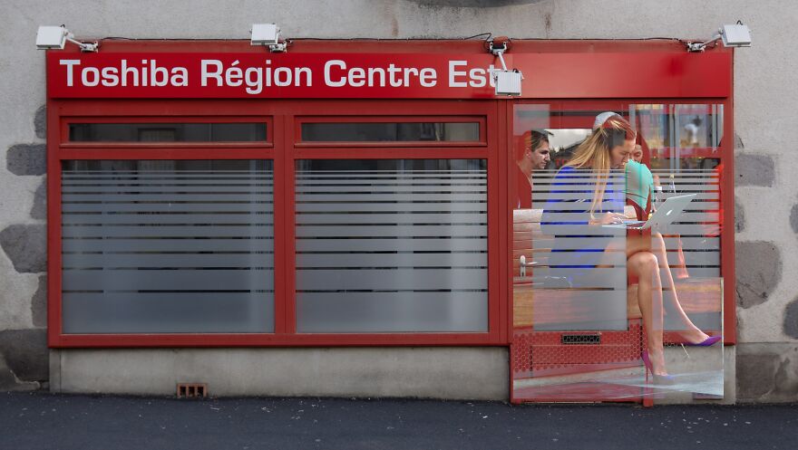 Digital-Art-Shops-Reopened-Superimposing-Photos-Lockdown-Aurillac-Bernard-Russo