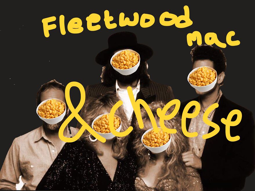 I Made Some Fleetwood Mac Photo Collages
