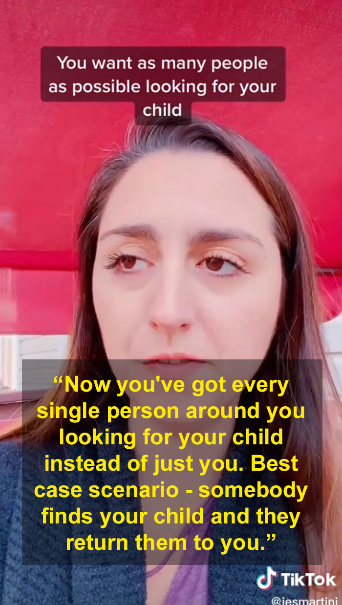 Woman Finds Her Missing Toddler In A Supermarket With The Help Of A "Hack" She Saw On TikTok Woman Finds Her Missing Toddler In A Supermarket With The Help Of A "Hack" She Saw On TikTok