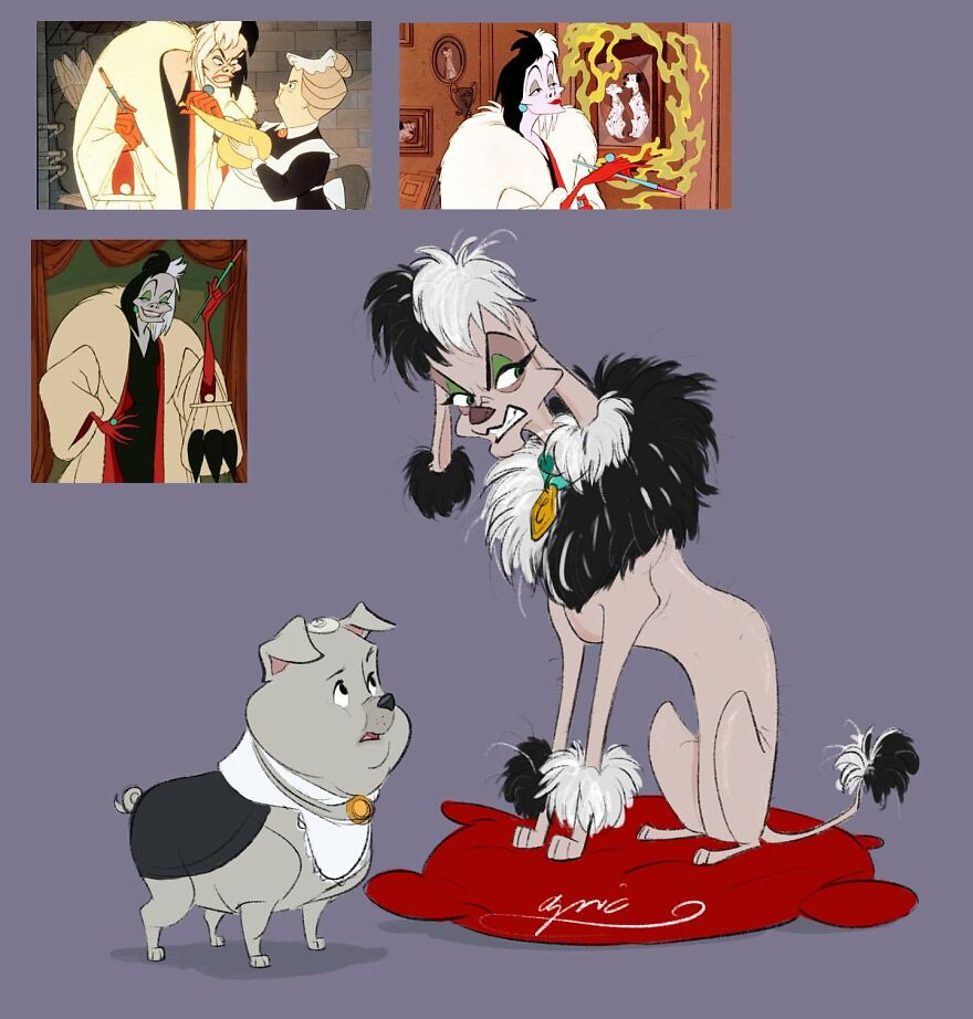 Cruella De Wuff And Nanny