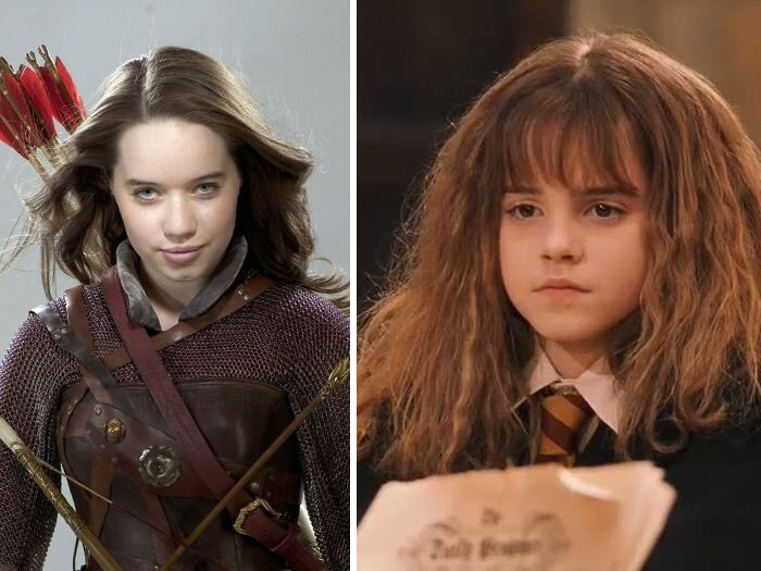 Anna Popplewell Auditioned For The Part Of Hermione Granger In "Harry Potter", Eventually Played By Emma Watson
