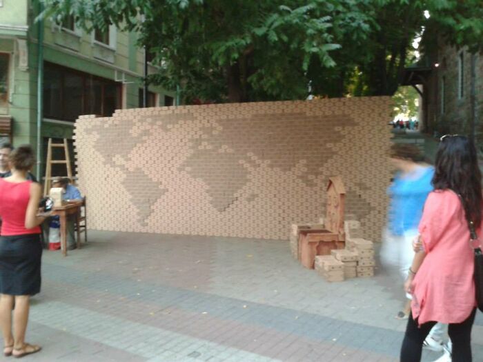 I Built An Art Installation Of 1500 Boxes Each Containing A Wish From The Public.